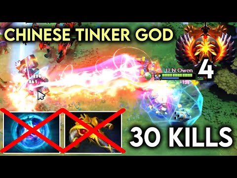 When They Meet Chinese Mid God - VG.ORI God Tinker 10k mmr Gameplay Dota 2