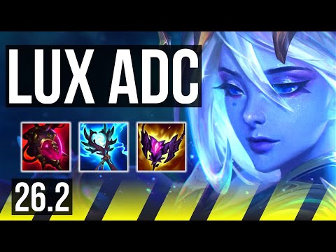 LUX & Nami vs JINX & Thresh (ADC) | EUW Grandmaster | 26.2