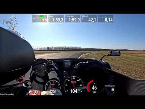 [ New PB 1:57,7 ] KTM X-Bow Elite Pannoniaring 20.03.2025 - sportfahrer.at Trackday