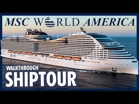 MSC World America FULL Ship Tour 2025 | Complete Walkthrough of the Newest Cruise Mega-Ship!