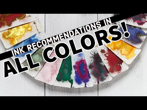Ink Recommendations in All Colors - Q&A Slices