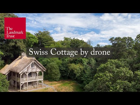 Swiss Cottage from the air