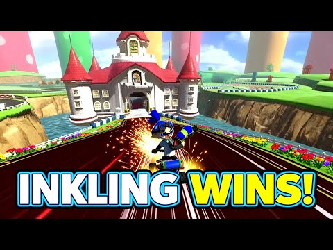 Blue Inkling Boy Blasts to Victory! | 1‑Up Cup Grand Prix Win | Sitbar’s Mario Kart CT Pack