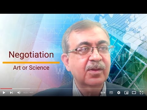 Negotiation Art or Science