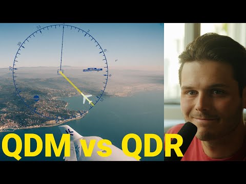 QDM vs QDR: Instrument Flight explained with a practical example on the G1000 / #IFRbasics 001