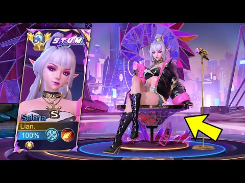 SELENA STUN SKIN IS FINALLY BACK!! - SELENA STUN SKIN INSANE DAMAGE GAMEPLAY WITH MANIAC!!