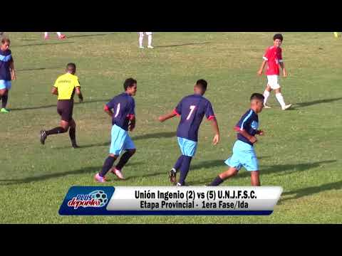 UNIÓN INGENIO (2) vs (5) U.N.J.F.S.C - ETAPA PROVINCIAL - 1ERA FASE/IDA 2018.