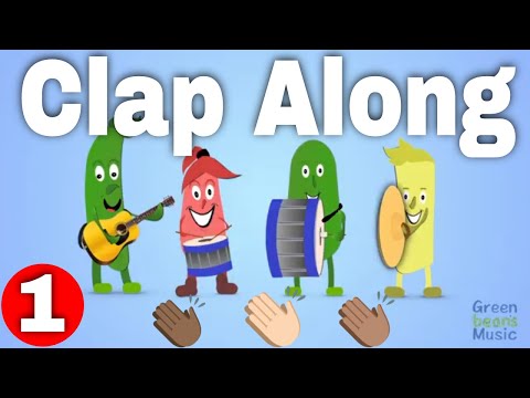 Clap Along 1 | Brain Breaks | Green Bean's Music | Interactive Songs