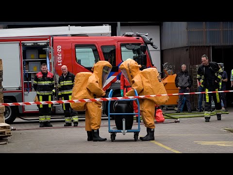 Gaspakkenteam Brandweer ingezet bij klein incident met gevaarlijke stoffen in ziekenhuis Drachten
