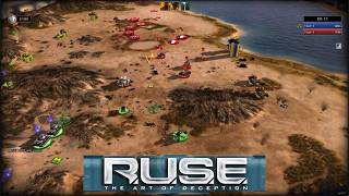 R.U.S.E - The Battle For North Africa: Ruse Multiplayer Gameplay (3 vs 4)