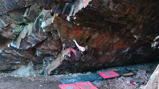 Video thumbnail of Lost in the Moment, 8B. Forest Rock