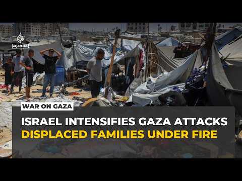 Israeli strikes hit Gaza shelters as displaced Palestinians face renewed escalation