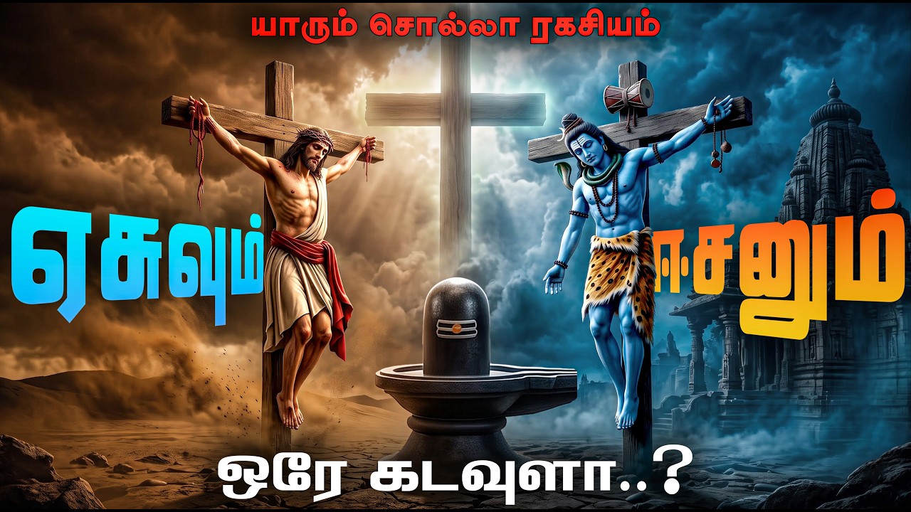 சிலுவையில்✝️அறையப்பட்ட சிவன்🔱..? | இயேசுவுக்கு ஈசனு?