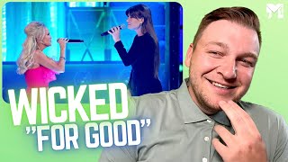 KRISTIN CHENOWETH &amp; IDINA MENZEL perform &quot;FOR GOOD&quot; | 2021 Tony Awards Musical Theatre Coach Reacts