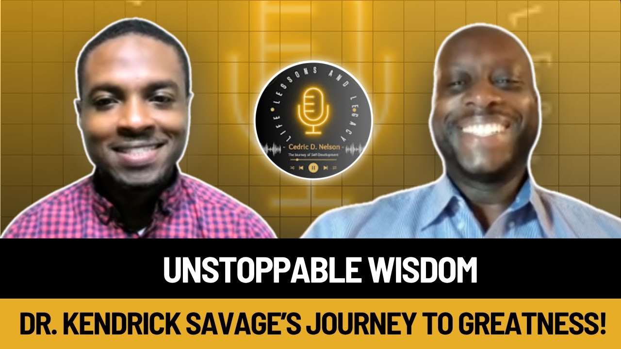 "Empowering Minds: Dr. Kendrick Savage's Journey of Inspiration"