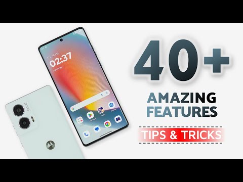 Motorola Edge 50 Fusion Tips & Tricks | 40+ Special Features - TechRJ