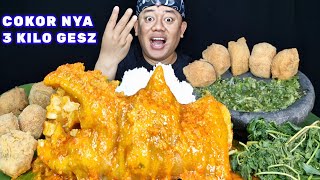 Download lagu HABEK COKOR 3 KILO ⁉️ MAKAN GULAI COKOR SAPI SAMBEL IJO TAHU CRISPY  mp3
