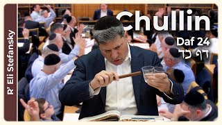 Daf Yomi Chullin Daf 24 by R' Eli Stefansky