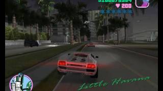 preview picture of video 'GTA Vice City Lamborghini gamepaly HD'