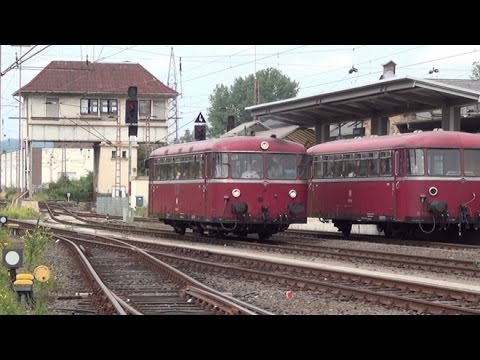 Uerdinger Schienenbus - Der rote Brummer VT 98 - Siegen - Kreuztal / Aug 2015