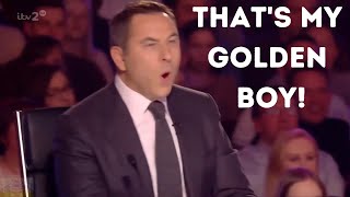 Christian Spridon BGT Finals | He Performs "Its Raining Men" And Get BUZZED By Simon? OMG!