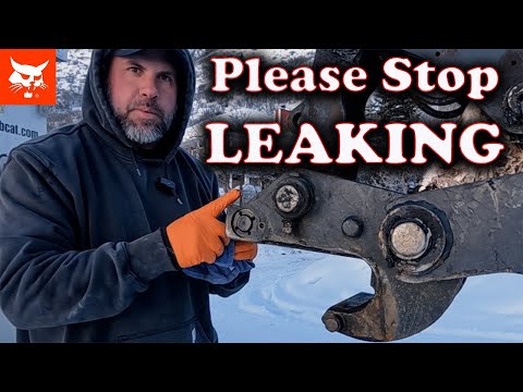 Bobcat Excavator Hydraulic X-Change Leaking