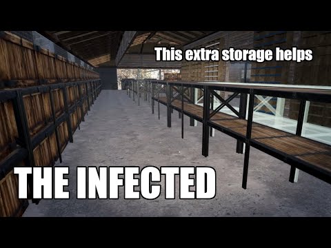 The Infected S3E94 - More planks and making the last of the storage racks