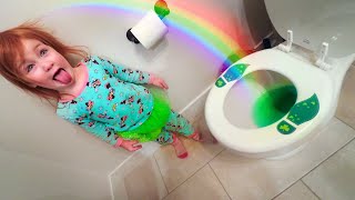 Adley caught a Leprechaun!! St Patrick&#39;s Day Morning Routine and GOLD TRAP 🌈