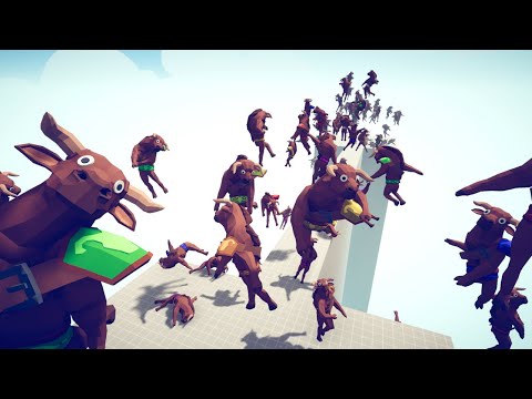 100 MELEE UNITS BATTLE ROYALE | TABS - Totally Accurate Battle Simulator