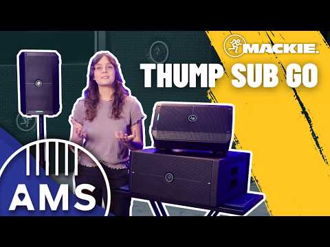 Mackie Thump SubGO | Tons of Bass, No Power Outlet Required
