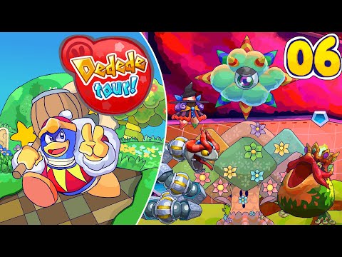 Kirby Triple Deluxe: Dedede Tour - Royal Road- No Damage 100% Walkthrough