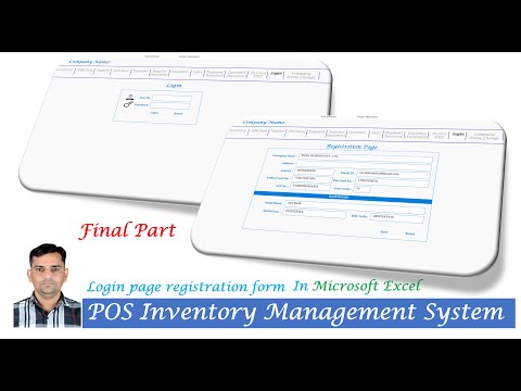 POS Inventory Management System in excel vba Part 14 // @excelshambhu