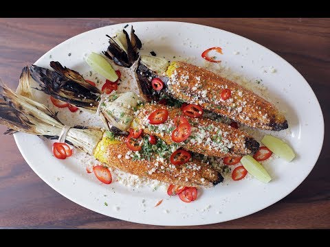Andrew Zimmern Cooks: Elote-Style Grilled Corn