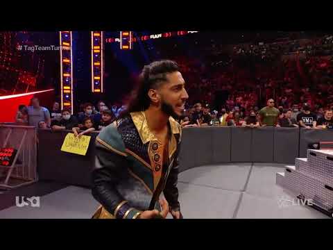 MACE AND T-BAR ATTACK THE NEW DAY + MANSOOR & MUSTAFA ALI