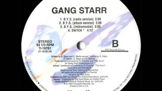 Gang Starr - B.Y.S. (Instrumental)