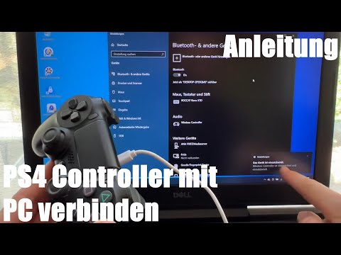 Sony PS4 / DualShock 4 Controller mit dem PC verbinden und damit spielen Anleitung
