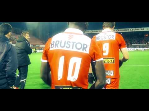 Feestvreugde na KV Kortrijk - Sporting Charleroi