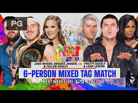 6-Person Mixed Tag Team Match (Full Match)