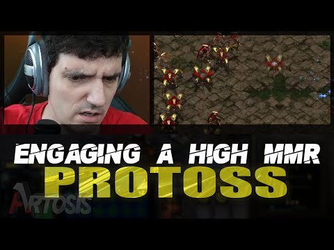 Running into a Scary High MMR Protoss