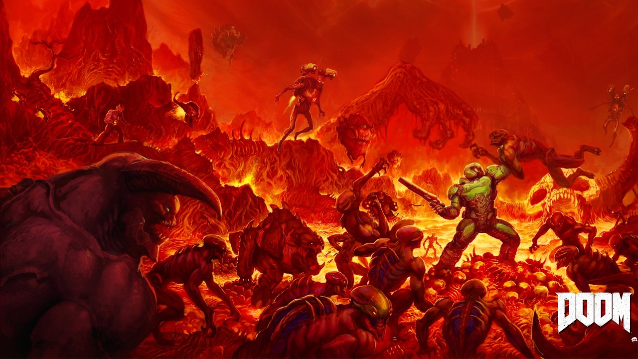 СТРИМ С ЧИПАЕМ#592 - DOOM (2016) ФИНАЛ! НА КОШМАРЕ! ТАЩИМ НА 100% + РЕТРО УРОВНИ - PART #5