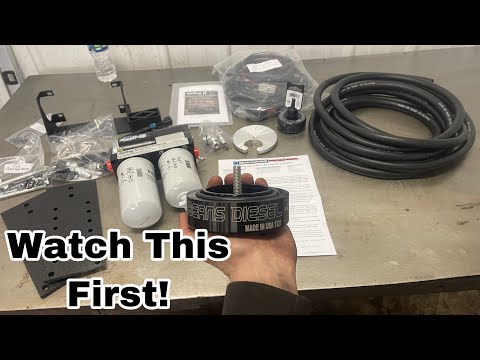 EASIEST WAY TO INSTALL AN AIRDOG ON A CUMMINS!!!!!
