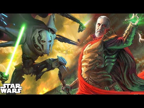 Dooku FINALLY Reveals Why He Was Terrified of Grievous - Star Wars Explained