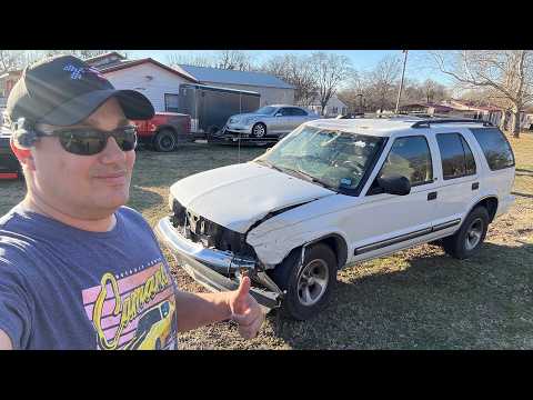 Thumbnail for I Rebuilt this Salvaged Chevy Blazer and Fixed a Dead Transmission - First Drive by Car