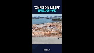 그러게 왜 간척지를 건드려서..토목공사만 140억? #shorts
