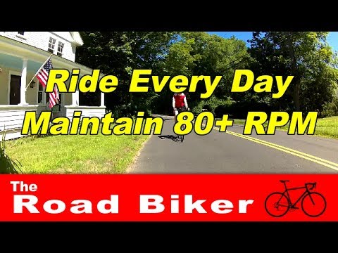 Road Biking Basics | Ride Every Day | Maintain 80 RPM | Cycling VLOG