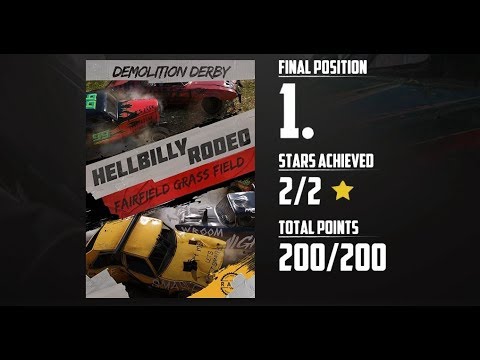 WRECKFEST Walkthrough Gameplay Part 16 - HILLBILLY RODEO