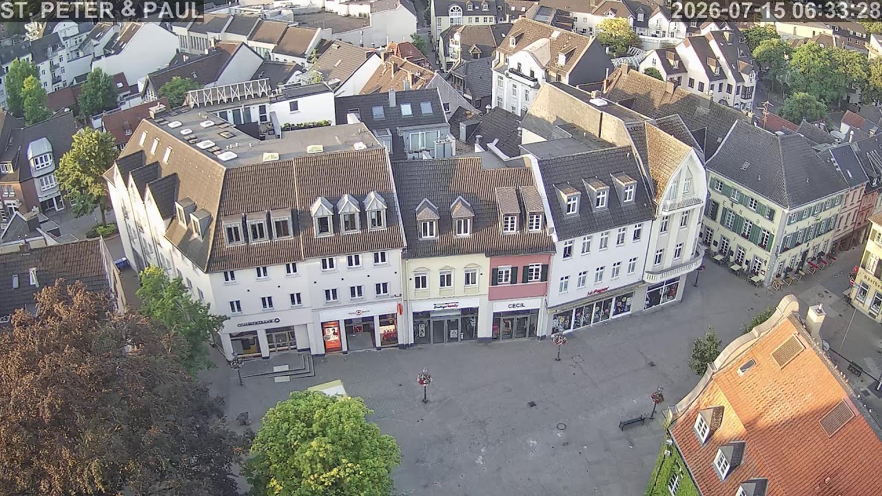 Live webcam view of St. Peter & Paul: South View