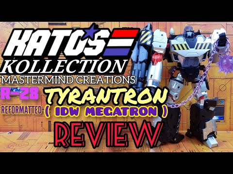 Mastermind  Creations Reformatted R-28 Tyrantron (IDW Megatron) review : Kato's Kollection reviews