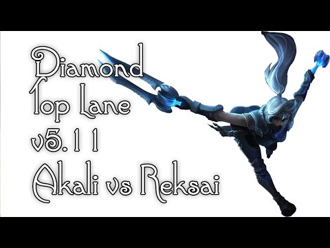Akali vs Reksai Top - Deja de joder Annie Q_Q - Parche 5.11