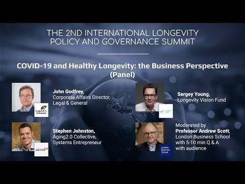 COVID-19 and Healthy Longevity: the Business Perspective (Panel)